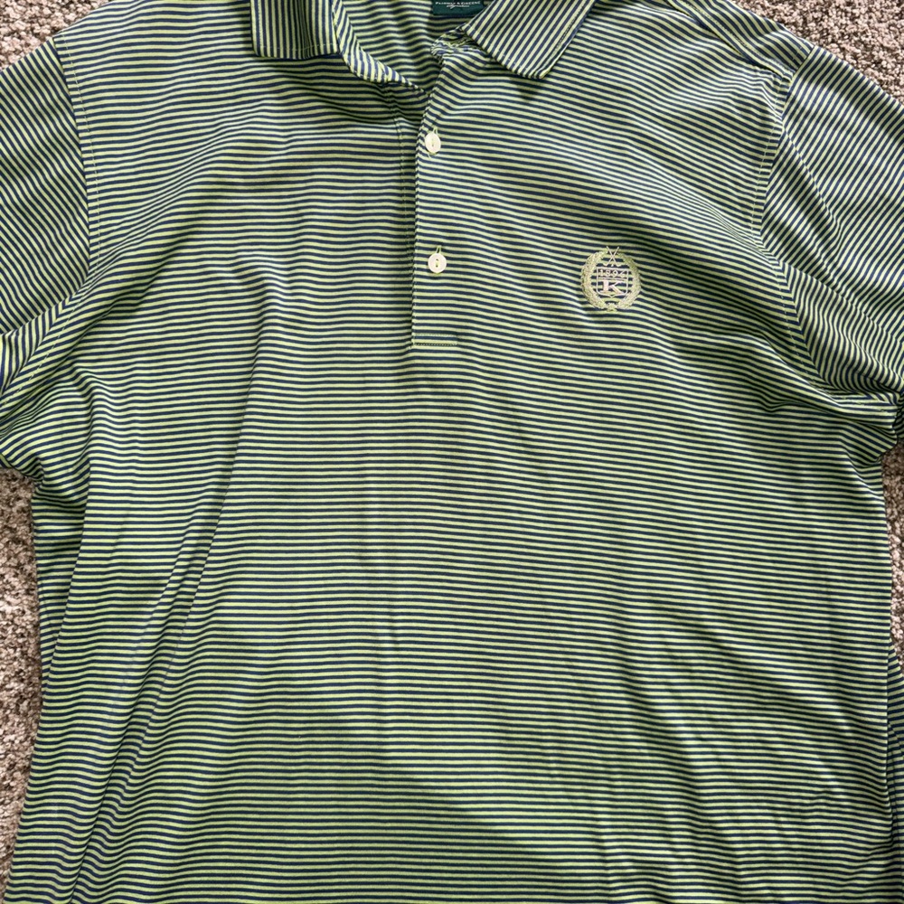Fairway & Greene Green Performance Polo Shirt